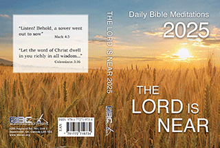 THE LORD IS NEAR ENGLISH 2025 - LARGE PRINT - VARIOUS