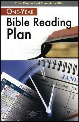 PAMPHLET - ONE YEAR BIBLE READING PLAN