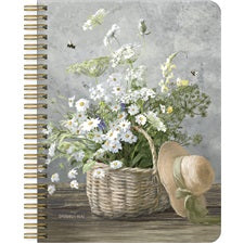 SPIRAL NOTEBOOK - BASKET AND HAT