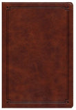 NKJV - STUDY MAHOGANY -  BL