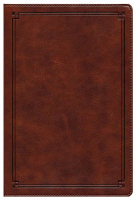 NKJV - STUDY MAHOGANY -  BL