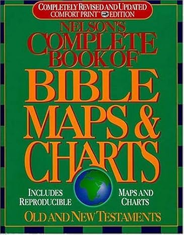 BIBLE MAPS & CHARTS