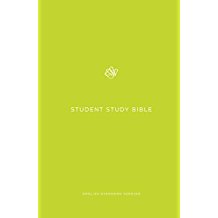 ESV - STUDENT STUDY BIBLE GREEN HC