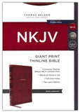 NKJV - GP THINLINE BROWN  LEATHERSOFT